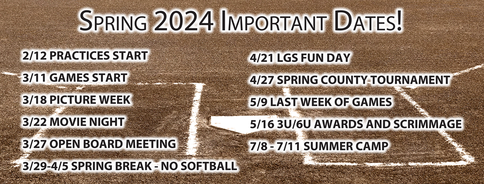 Spring 2024 Important Dates